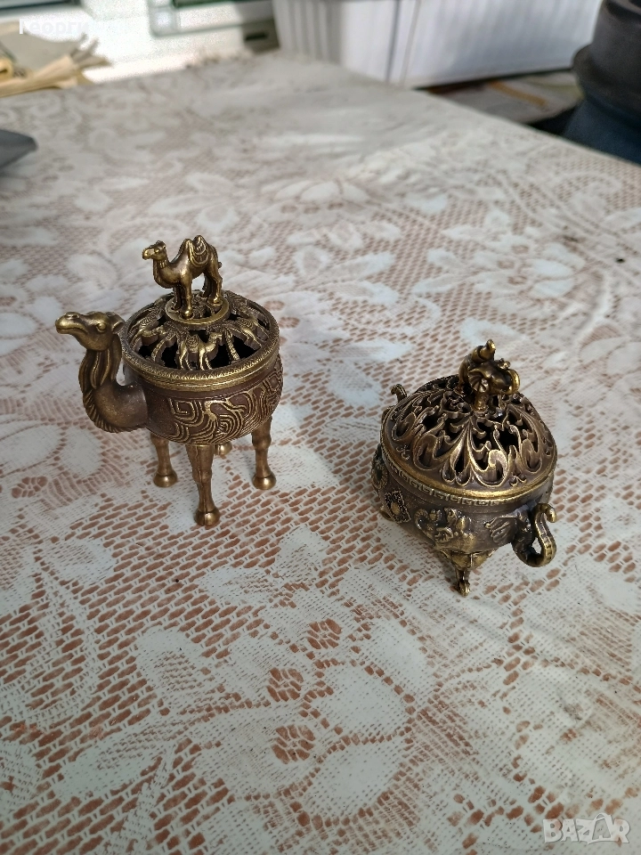 Две метални кандила, снимка 1