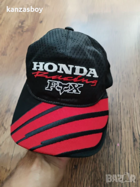 fox racing honda cap - страхотна мъжка шапка универсален размер, снимка 1