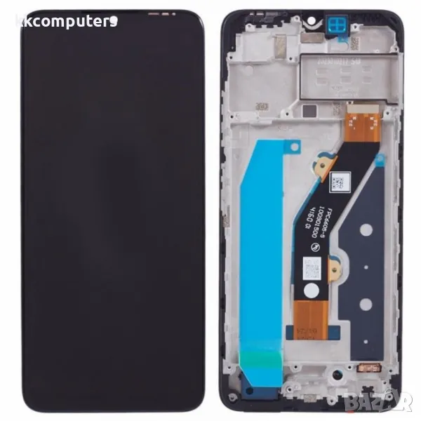 LCD Дисплей и Тъч Скрийн с рамка за TECNO Spark 10 4G KI5, снимка 1