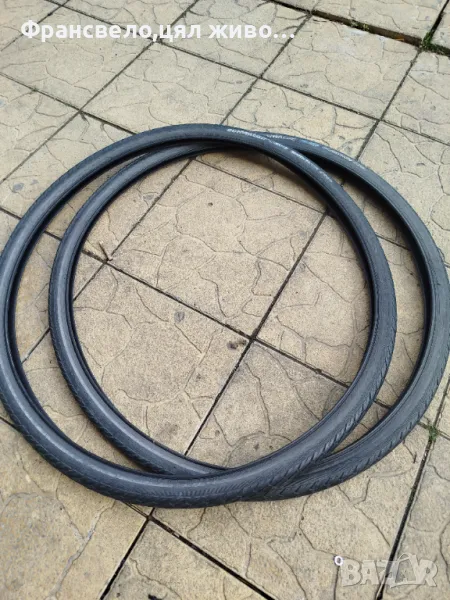 28 цола гуми за велосипед колело schwalbe marathon , снимка 1