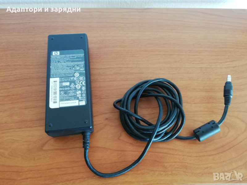 Адаптeр за лаптоп HP 19v 4.74A, снимка 1