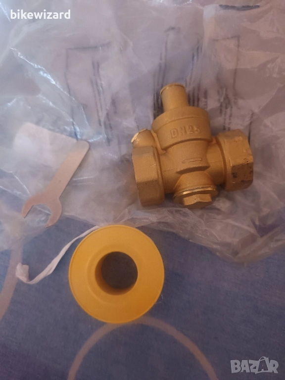 Редуктор за вода 1 инч DN25 изработен от месинг, снимка 1