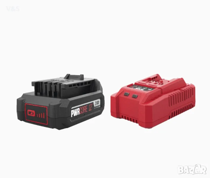 Skil 12 V АКУМУЛАТОРНА ЛИТИЕВО-ЙОННА БАТЕРИЯ 2,0 AH „KEEP COOL™“ И ЗАРЯДНО УСТРОЙСТВО, снимка 1