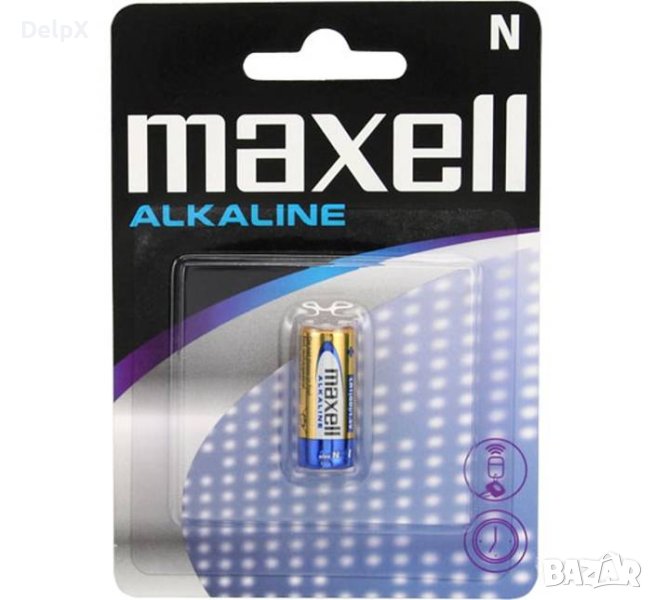 Алкална батерия MAXELL/GP 1,5V LR1 (N), снимка 1