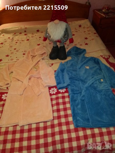 Детски халати ,розов и син, снимка 1