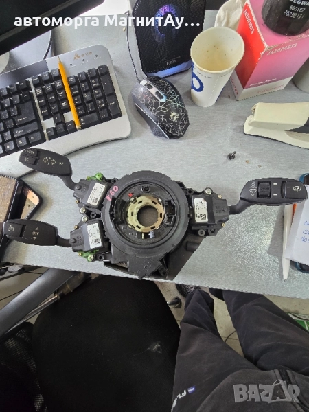 лостчета мигачи, чистачки с режим авто, автопилот и лентов кабел BMW 5′ E60 6′ E63 , снимка 1