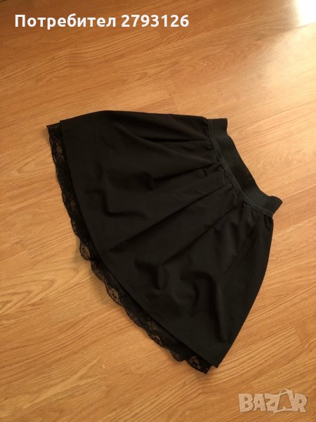 Черна дамска пола, снимка 1