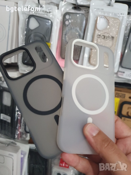iPhone 17, Air ,17 Pro ,17 Pro Max  Magsafe Case Matt, снимка 1