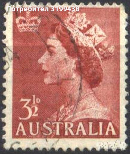 Клеймована марка Кралица Елизабет II 1953 от Австралия , снимка 1