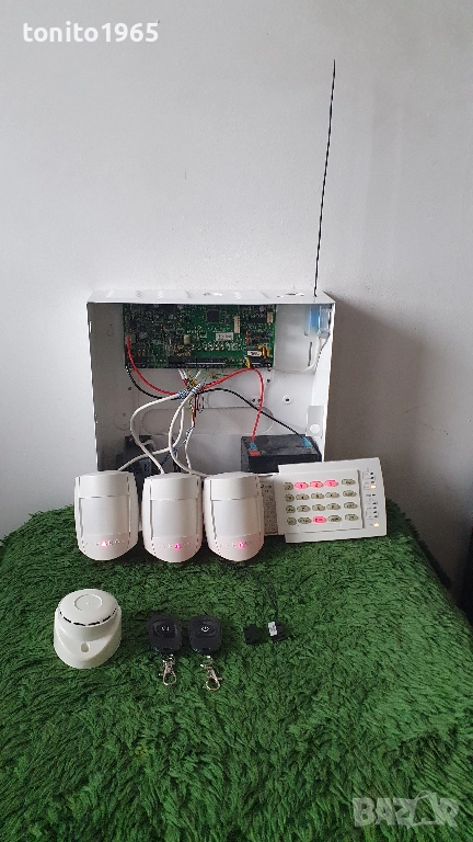 Сот комплект Paradox Spectra SP5500 с дистанционно у-е, снимка 1