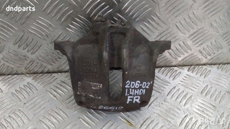 Спирачен апарат Peugeot 206 1.4HDI 2002г.(преден десен)	, снимка 1