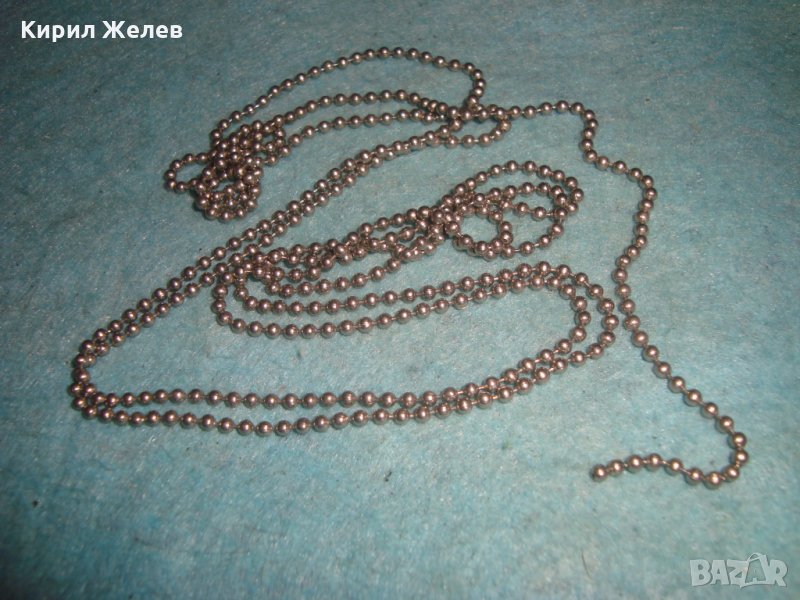 СТОМАНЕНА СРЕБРИСТА ВИНТИДЖ ВЕРИЖКА НЕЖНО СИНДЖИРЧЕ 25191, снимка 1