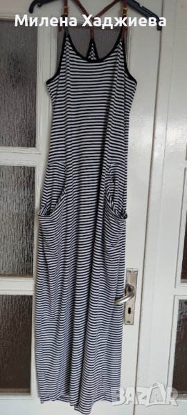 Рокля рае с кожени презрамки, снимка 1