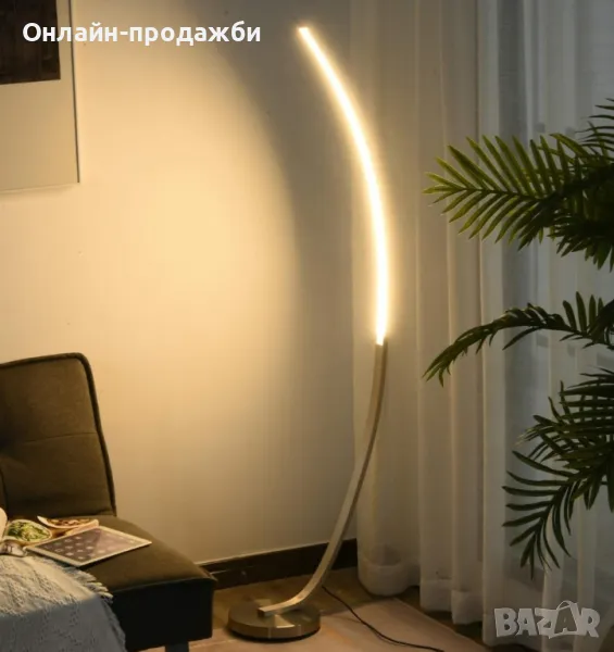 Модерна подова лампа с LED сензор, снимка 1