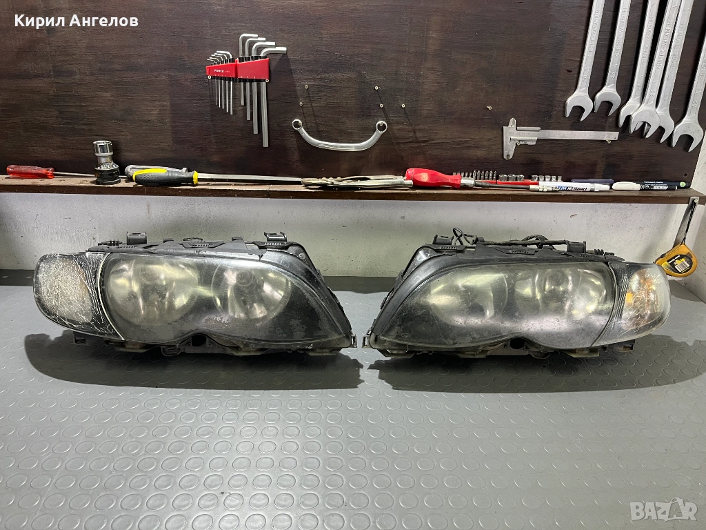 Фейсови фарове за BMW E46 (седан и комби), снимка 1