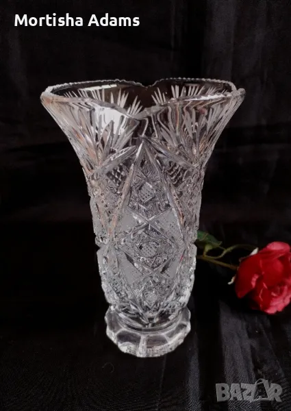 Кристална ваза, снимка 1