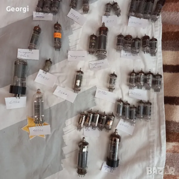 радио и телевизионни лампи, снимка 1