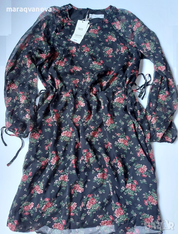 Нова бохо Рокля Mango размер XS с етикет, снимка 1