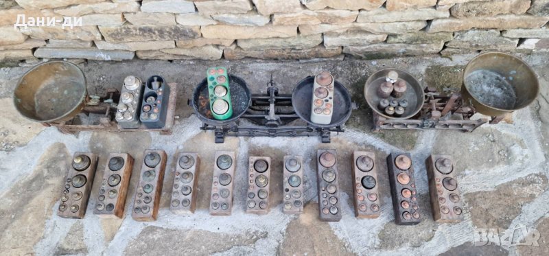 Кантар везна с тежести, грамове, снимка 1