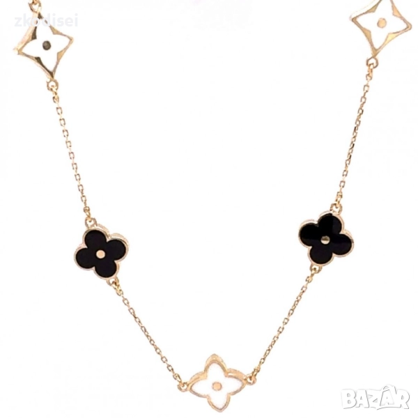 Златно колие Vuitton 6,50гр. 43см. 14кр. проба:585 модел:28124-1, снимка 1