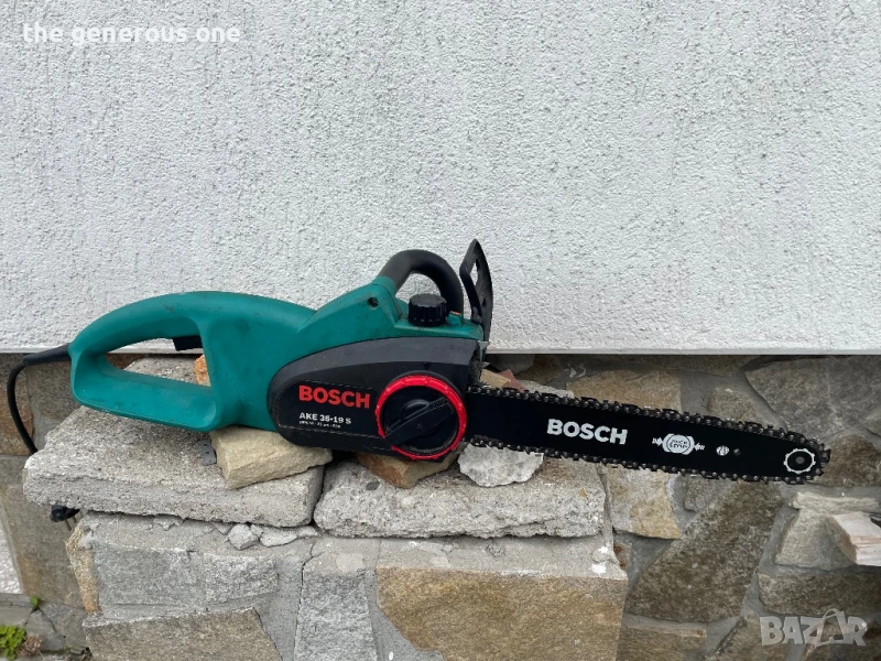 Резачка верижен трион BOSH Made in Germany 1900W 8,8A шина 35см., снимка 1