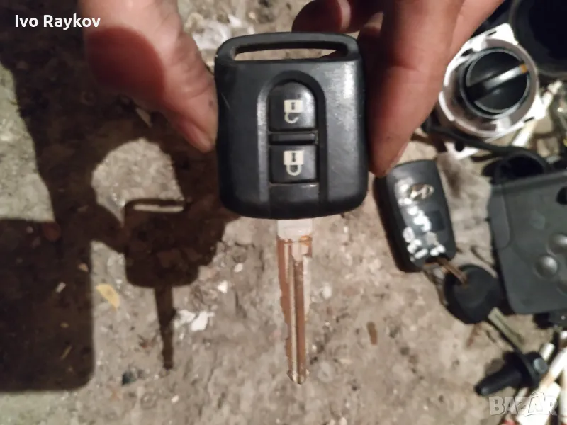 Ключ , дистанционно за Nissan Qashqai Micra Navara 2010-2014 , 5WK4 876 / 818, снимка 1