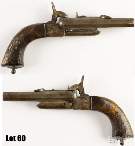 Двуцевен пистолет 18-ти Век, снимка 1
