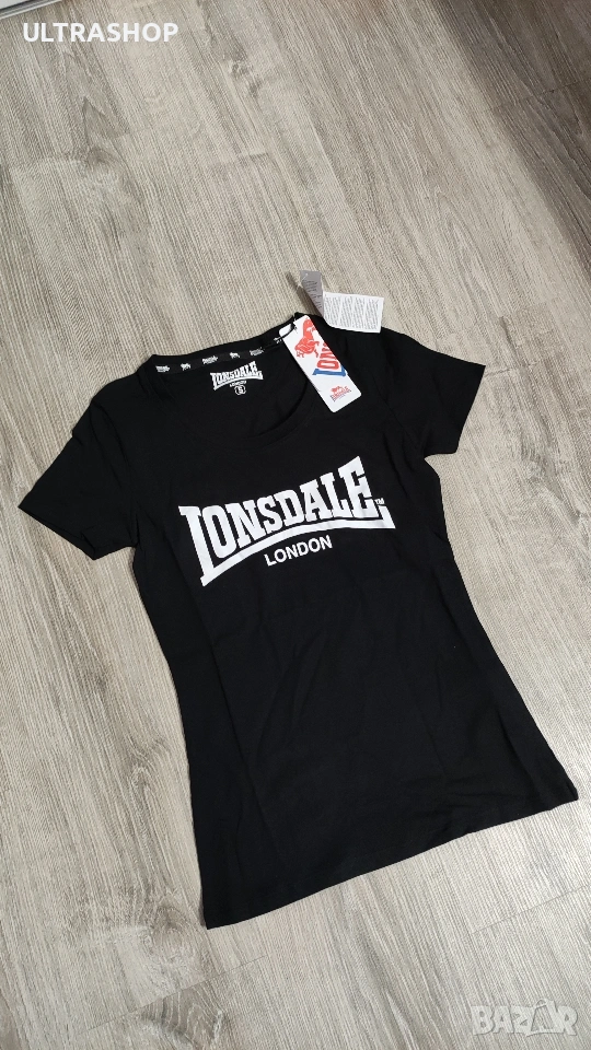 ДАМСКА тениска Lonsdale S size, снимка 1