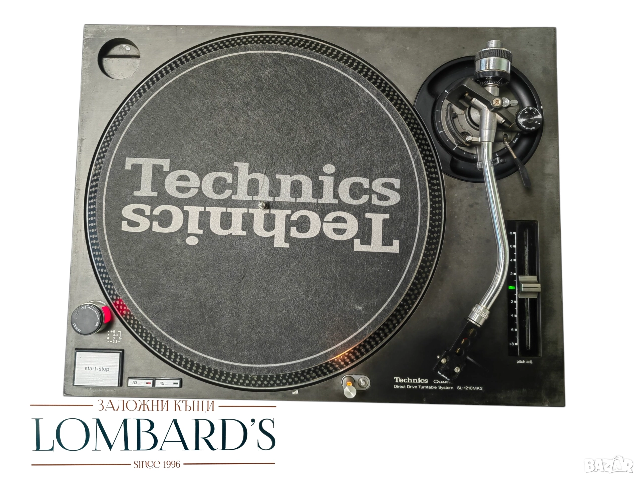 Грамофон Technics SL-1210 MK2-A, снимка 1