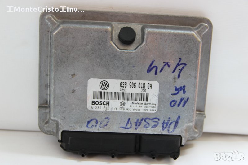 Моторен компютър VW Passat (1997-2005г.) 038906018GA / 038 906 018 GA / 0 281 010 170 / 0281010170, снимка 1