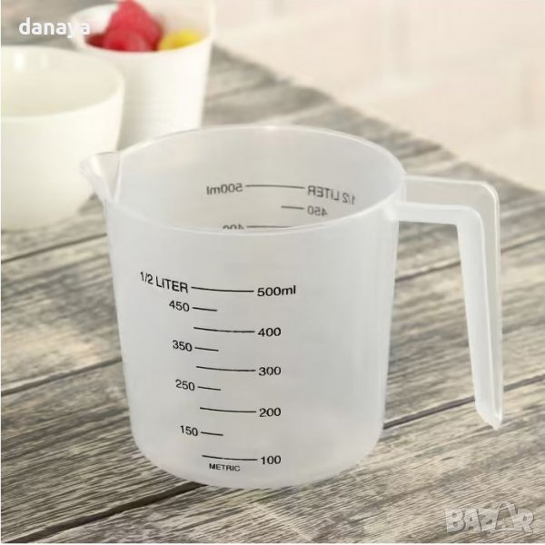 3539 Кухненска мерителна кана мензура мерилка, 500 ml, снимка 1