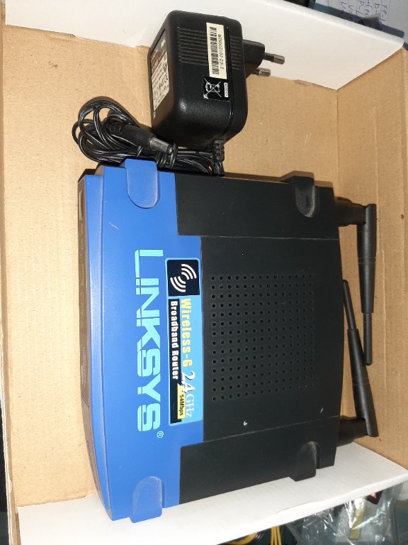 Linksys Wrt54gl Wrt54g Como Repetidor Router Inalámbrico Wrt54g V8