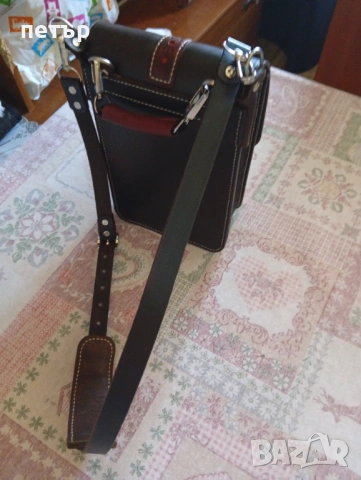 Мъжка чанта от естествена кожа, снимка 5 - Чанти - 54322369