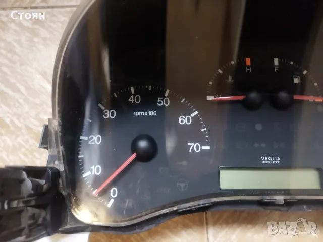 Читаво табло / километраж за фиат пунто 2, снимка 2 - Части - 49355631