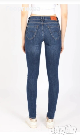 Дамски еластични дънки, снимка 5 - Дънки - 53140068