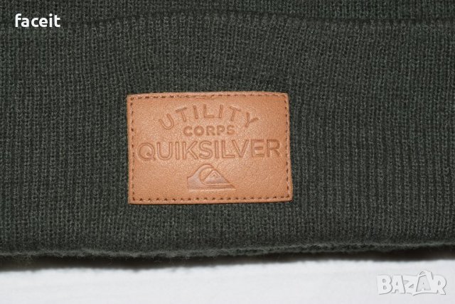 QuickSilver - Страхотна 100% ориг. зимна шапка , снимка 5 - Шапки - 38902863