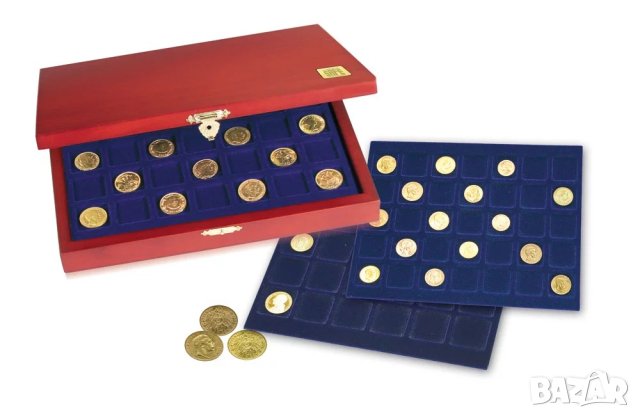 Продавам оригинална луксозна кутия за монети., снимка 11 - Нумизматика и бонистика - 42270511
