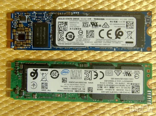 NVMe SSD бърз диск 256 GB, снимка 3 - Твърди дискове - 55593349
