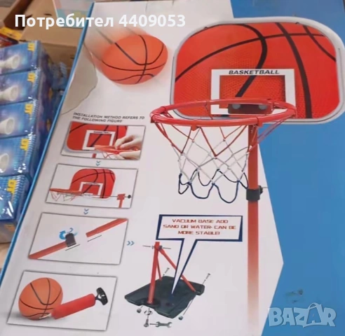 Баскетболен кош , снимка 8 - Баскетбол - 53011878