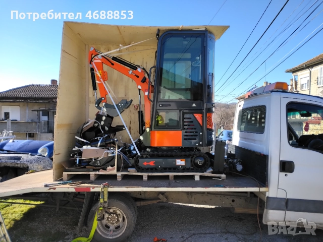 Мини багер нов внос