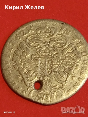 Сребърна монета 7 кройцера 1762г. Франц първи Австрия за КОЛЕКЦИЯ 52620, снимка 13 - Нумизматика и бонистика - 53097341