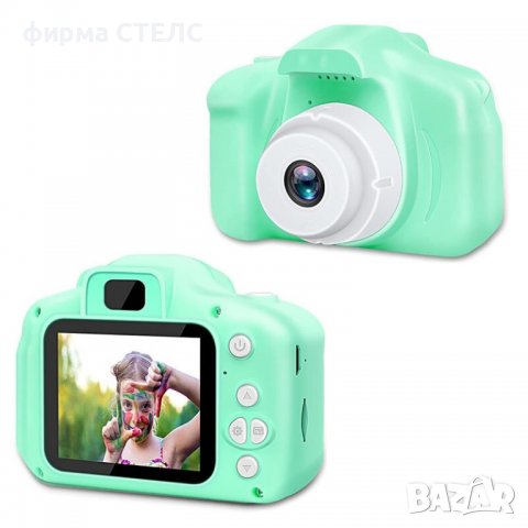 Детски цифров фотоапарат STELS W390 с 16GB карта, Full HD видео, Игри, снимка 5 - Фотоапарати - 40175779