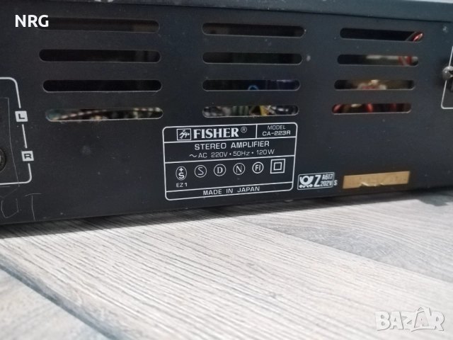 Fisher CA-223R Еквалайзер за части, снимка 2 - Други - 52632448