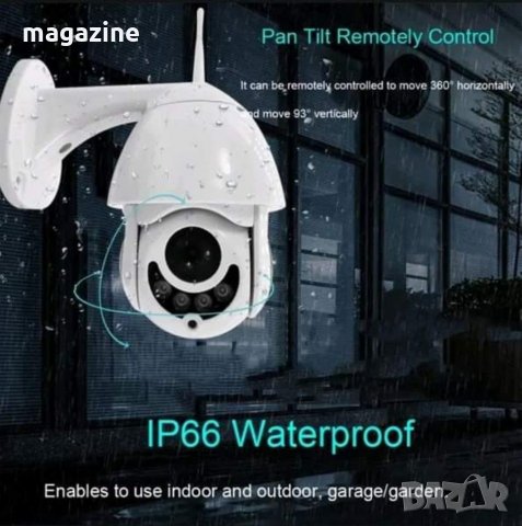 Външна Куполна Ip Смарт Камера , снимка 4 - IP камери - 31005478