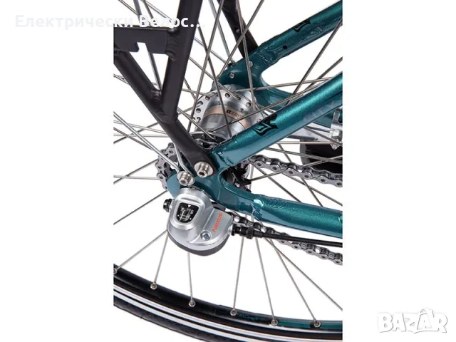 Градски електрически велосипед MTF City 1.4 – Bafang 55 Nm, до 140 км 2 години гаранция, снимка 8 - Велосипеди - 56197533