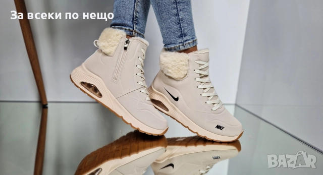 Nike Дамски Меки И Топли Боти Найк - Налични Различни Цветове Код P1504, снимка 8 - Дамски боти - 52338940