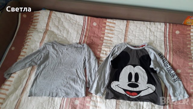 Памучни блузи за ръст 98-104 см., снимка 1