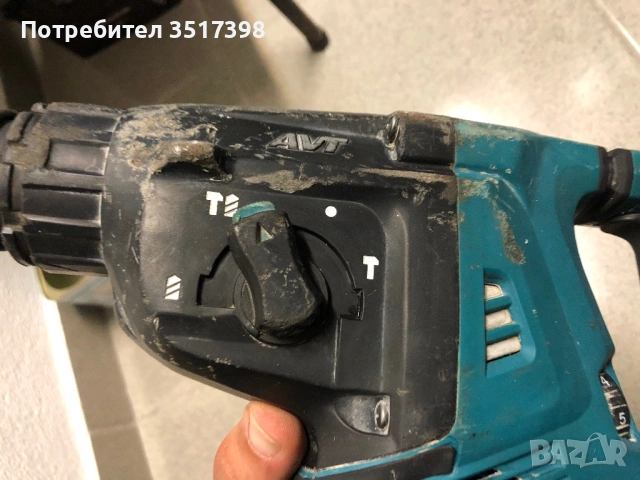 Перфоратор Makita 18+18=36V, снимка 7 - Други инструменти - 53956845
