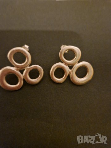 само днес Сребърен комплект обеци и пръстен, снимка 4 - Бижутерийни комплекти - 39609499