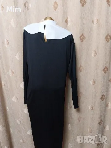 XL/ 2XL Черна рокля за парти/монахиня/, снимка 6 - Рокли - 50407417